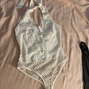 Charlotte Russe mesh bodysuit